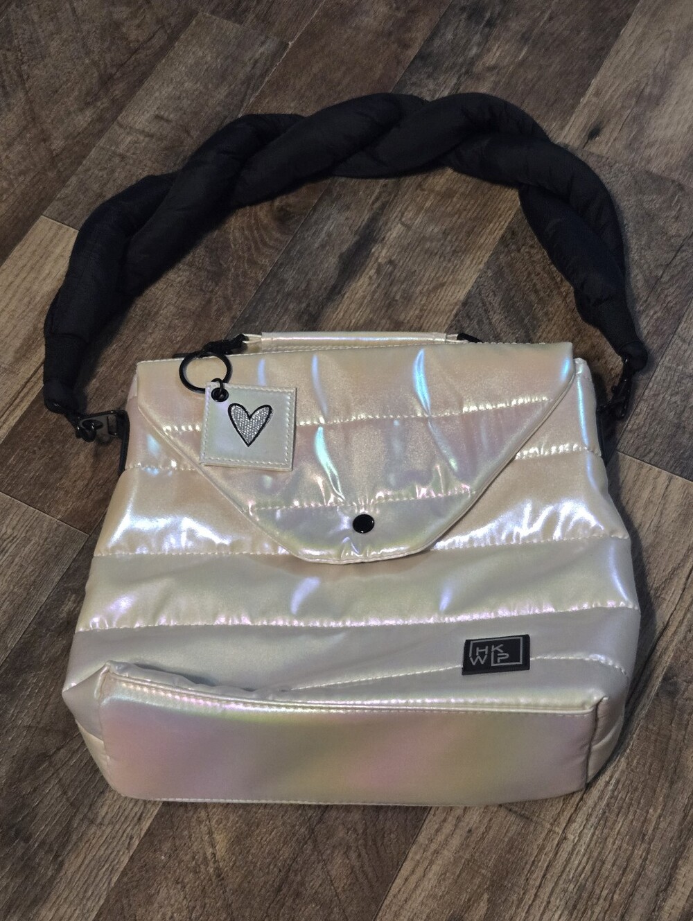 Iridescent Quilted IHKWIP Bag